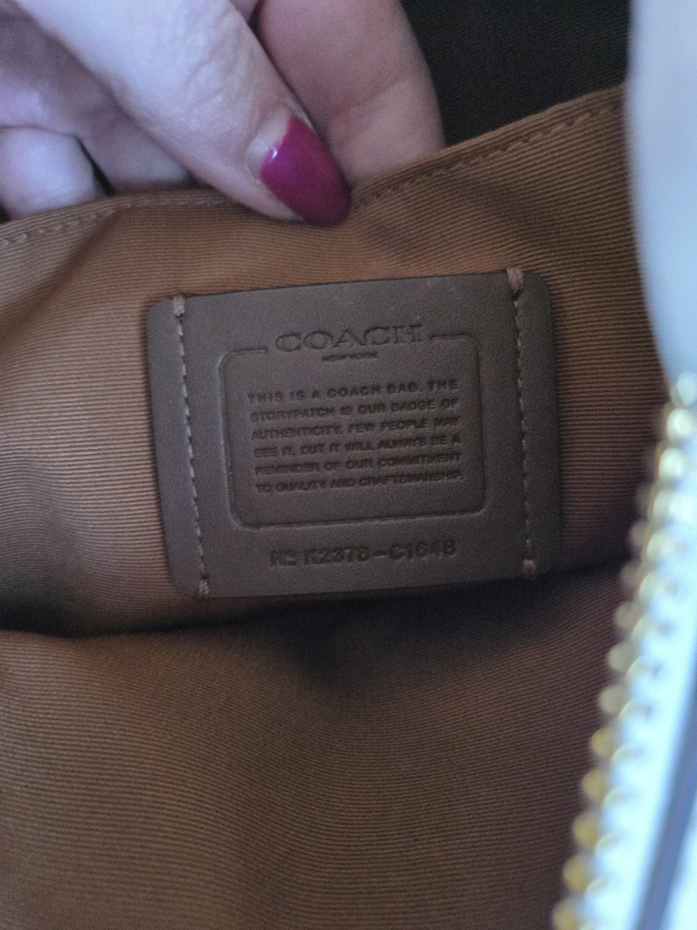 NWT!!! Coach Ellie Crossbody Pebble Leather File Bag (Chalk) - 2023 - Picture 10 of 15
